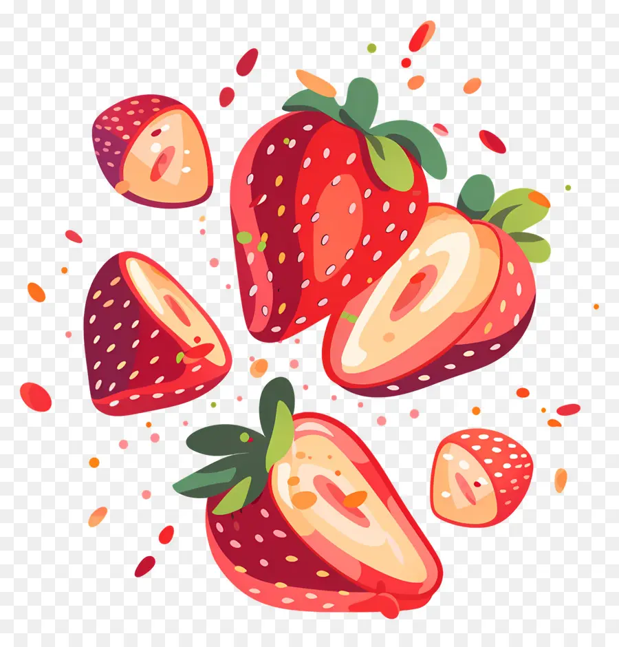 Fresas，La Fruta PNG