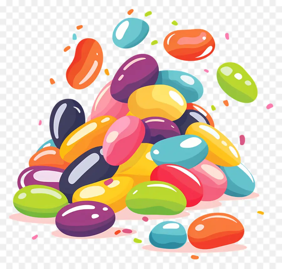 Jelly Beans，Colores PNG