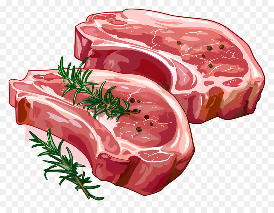 Chuletas De Cerdo，La Carne De Vacuno PNG