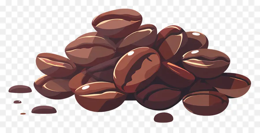 Los Granos De Café，Cafe Tostado PNG