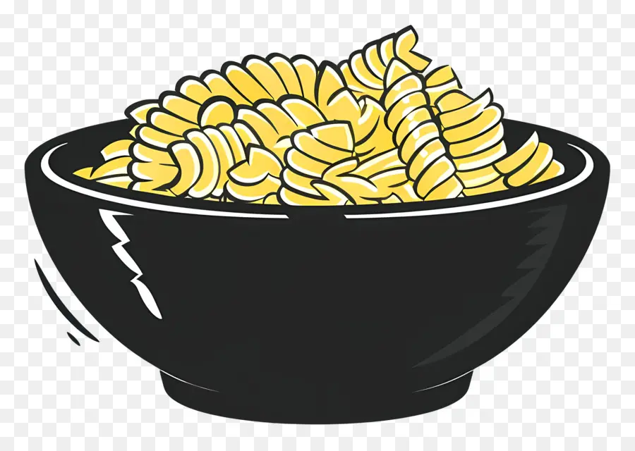 Cuenco De Pasta，Espagueti De Dibujos Animados PNG