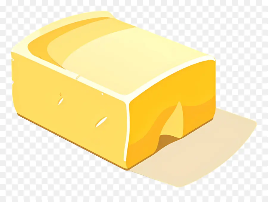 Mantequilla，Cubos De Queso PNG