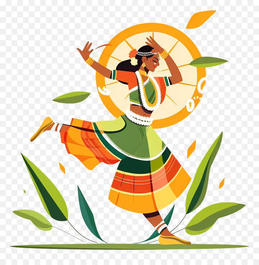 Onam Dance，La Danza PNG