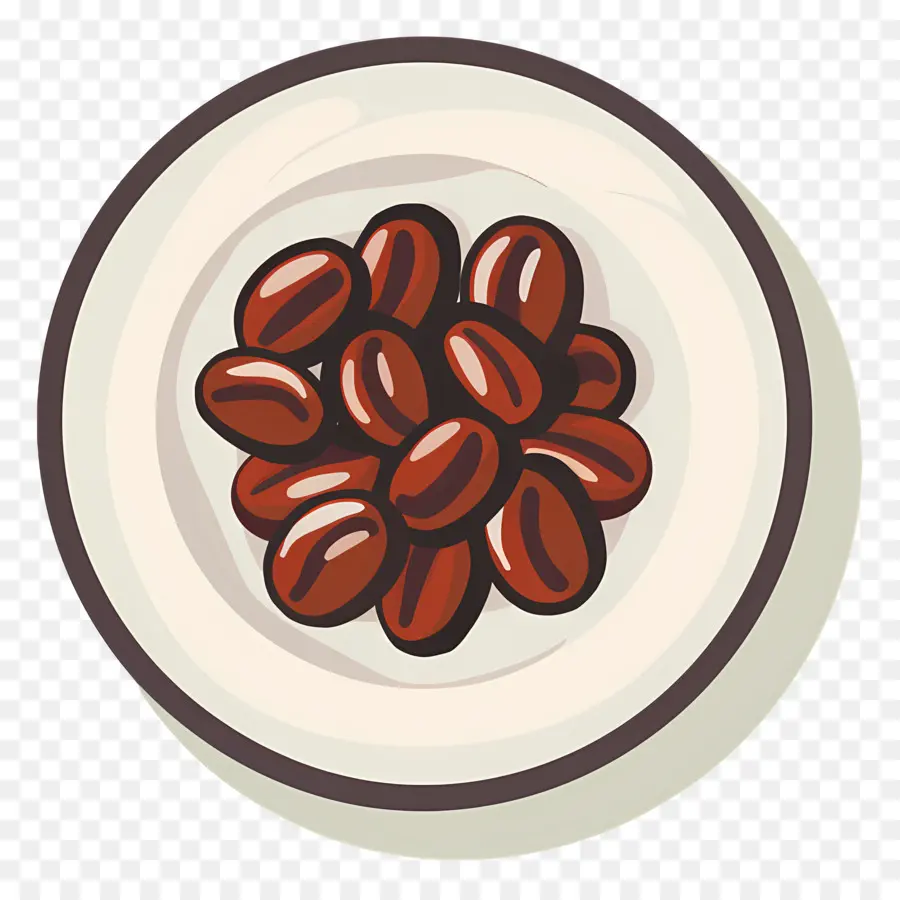 Los Granos De Café，Los Frijoles Rojos PNG