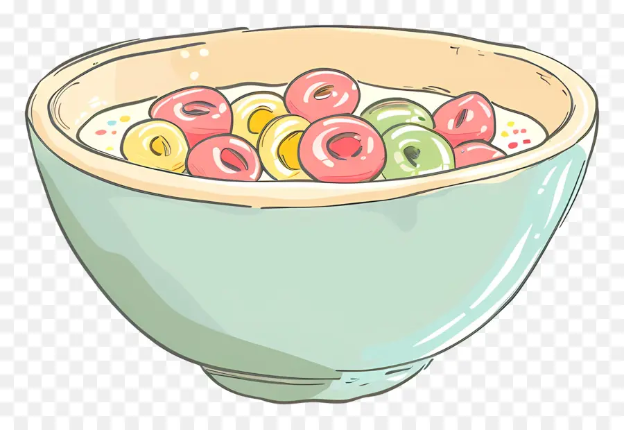 Tazón De Cereal，Cereales PNG