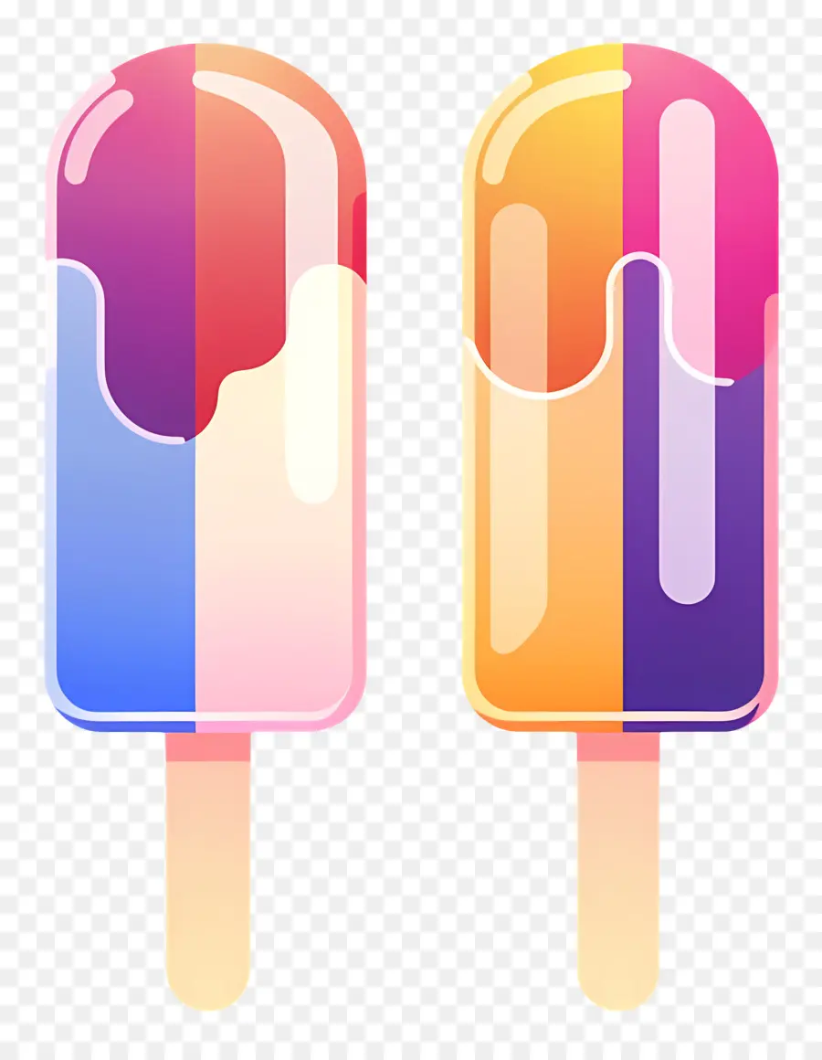 De Paletas，Helados Pops PNG