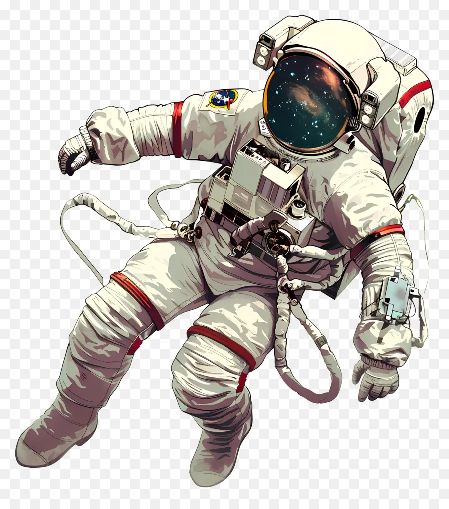 Astronauta，Traje Espacial PNG