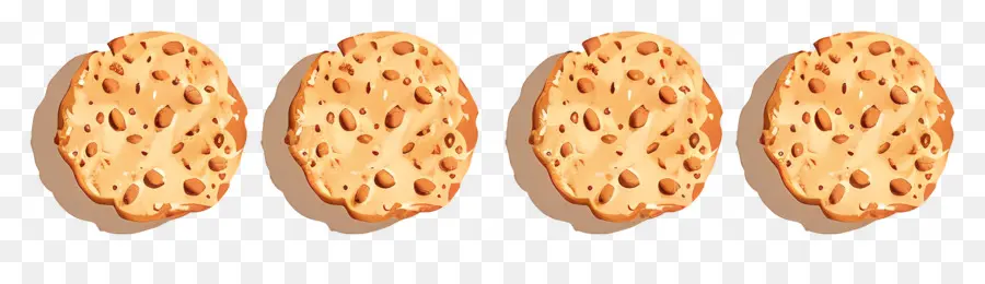 Galletas De Avena，Pan PNG