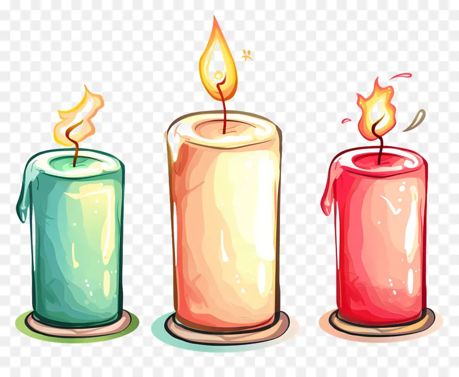 Vela，Velas De Color PNG