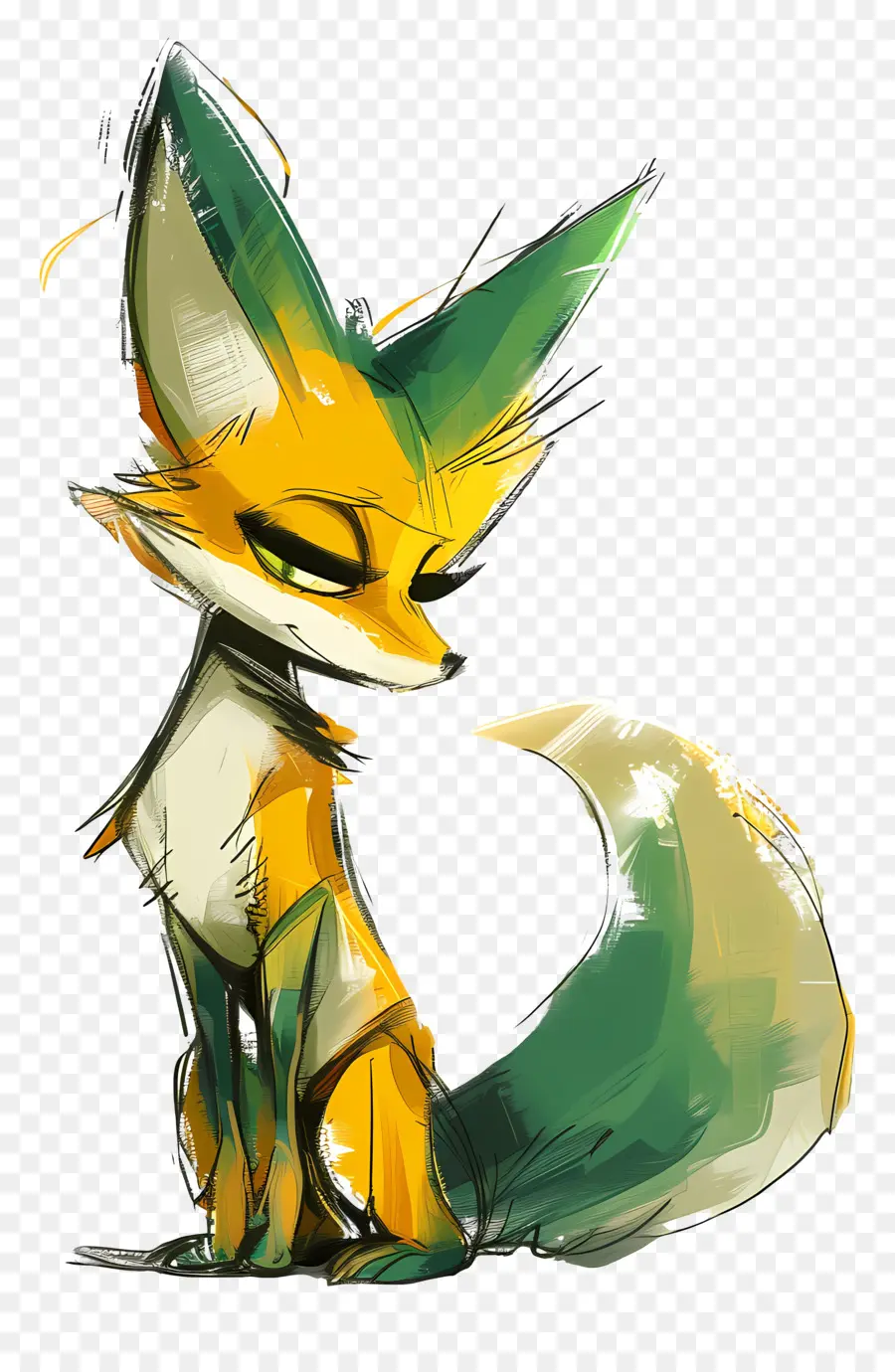 De Dibujos Animados De Fox，Fox Pintura PNG