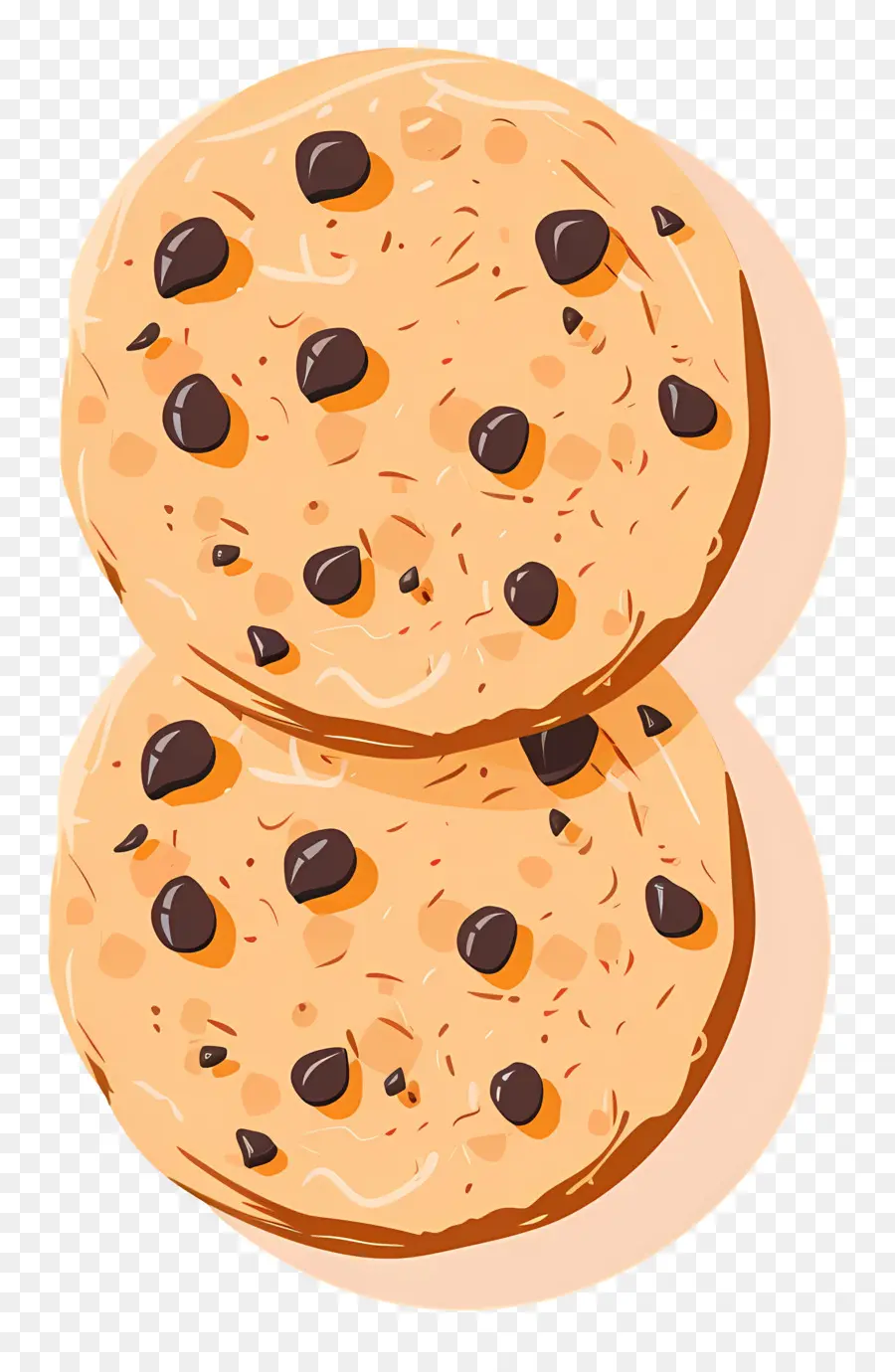 Galletas De Avena，Galletas Con Chispas De Chocolate PNG