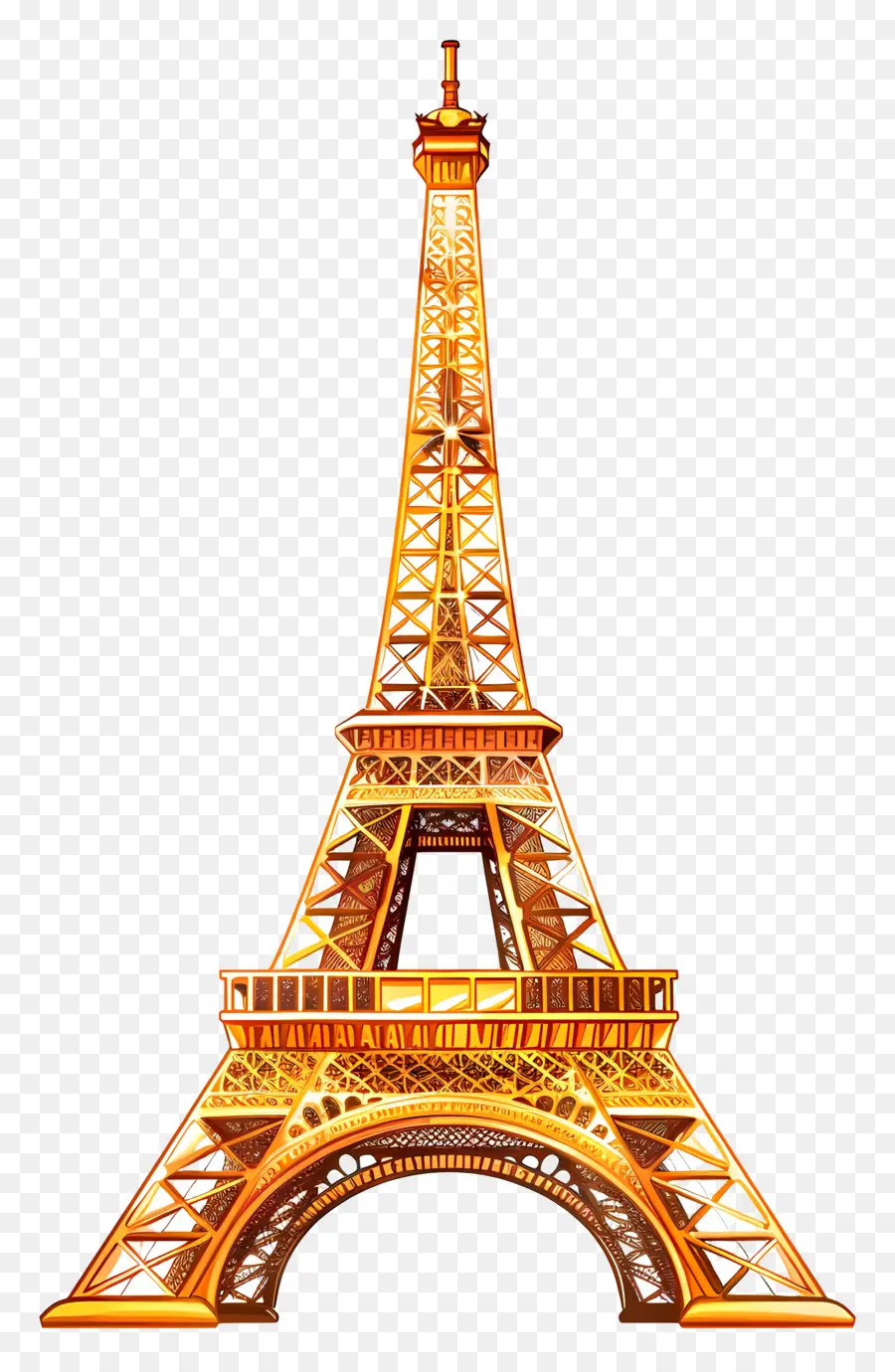 Eiffel，París PNG