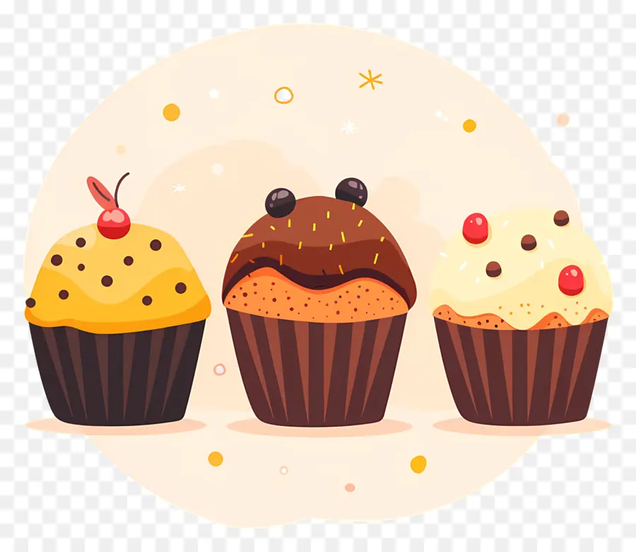 Panecillos，Cupcakes PNG