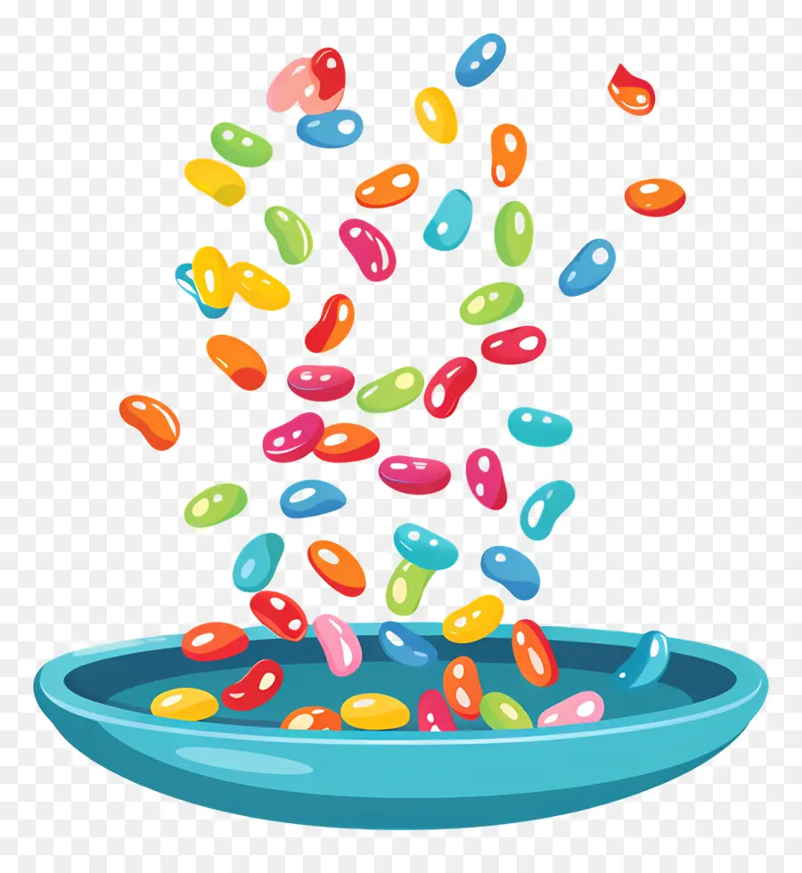 Jelly Beans，Colorido PNG