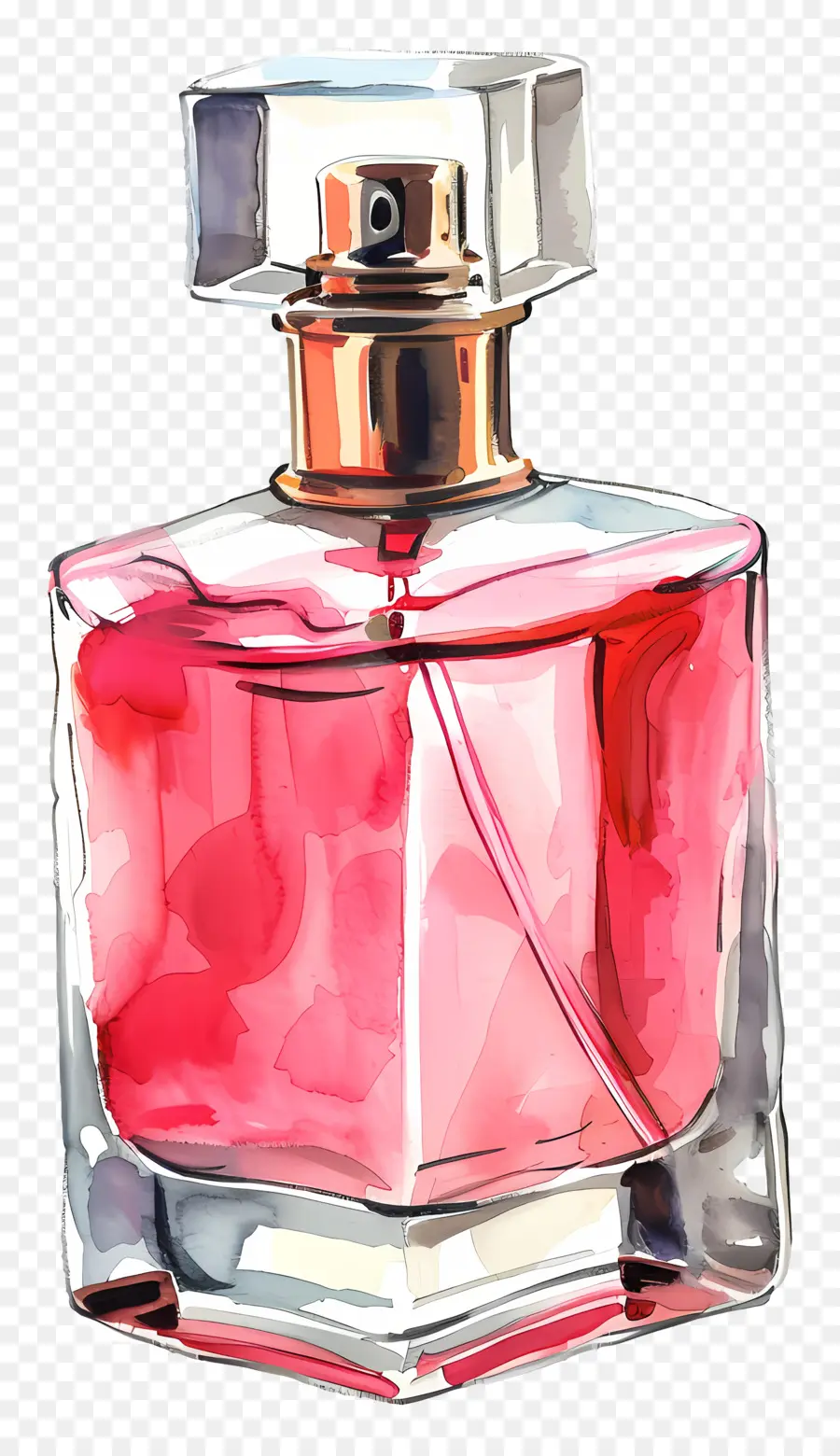 Perfume，Pintura A La Acuarela PNG