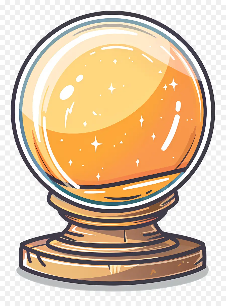 Bola De Cristal，Glass Ball PNG