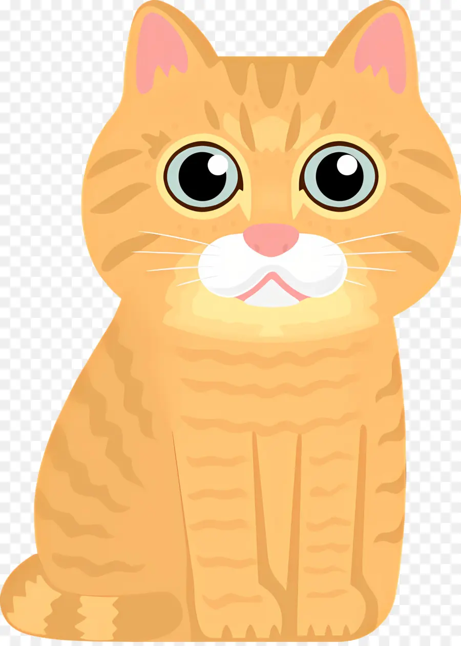 Gato De Dibujos Animados，Triste Gato PNG