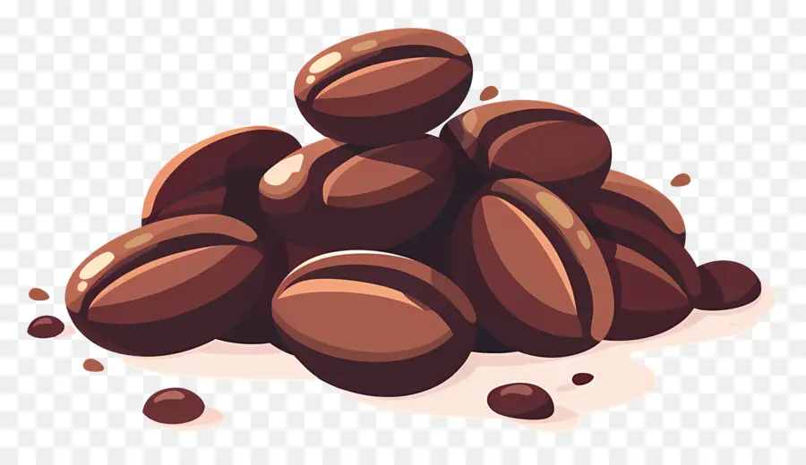 Los Granos De Café，Chocolate PNG