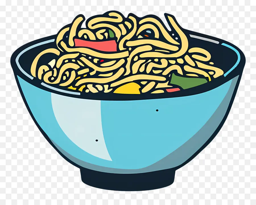 Chow Mein，Espaguetis PNG