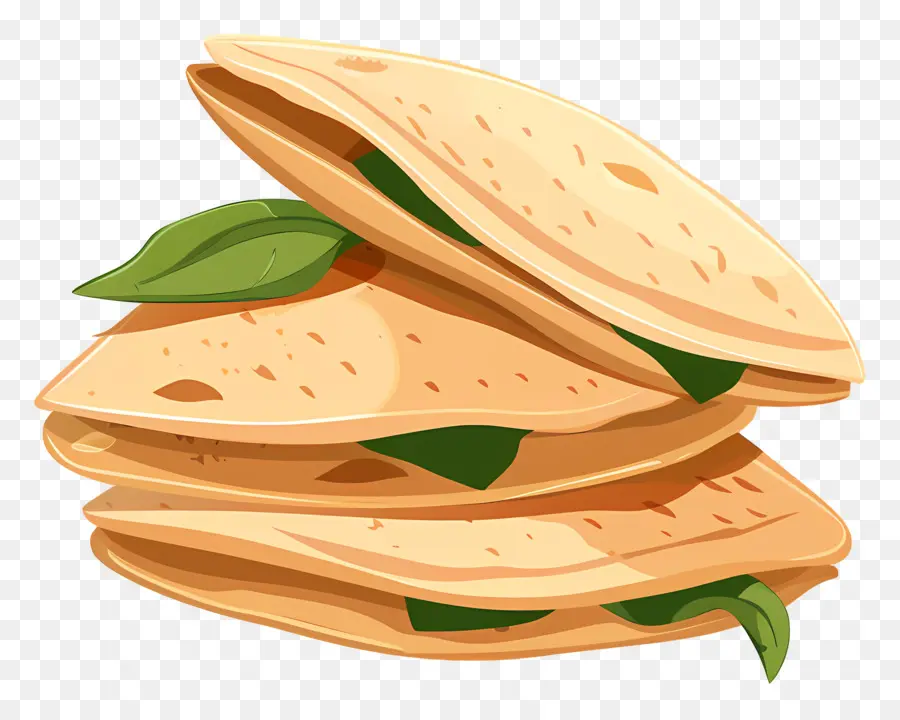 Pita Bread，Panqueques PNG