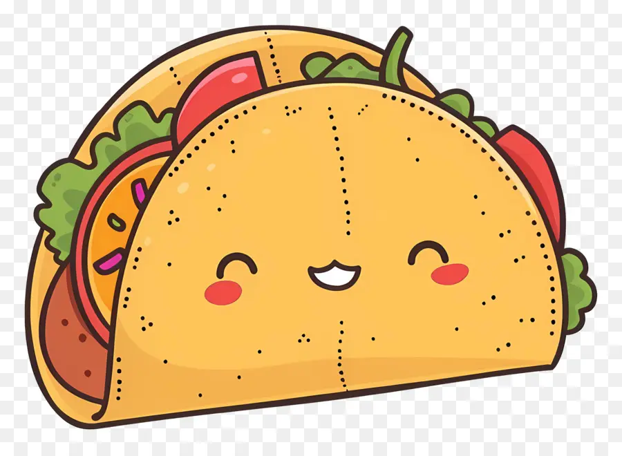 Taco，Sonriendo PNG