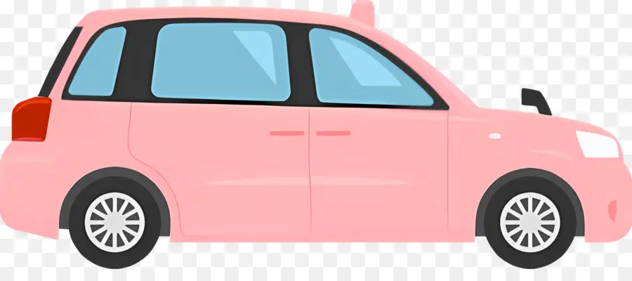 Dibujos Animados De Coches，Rosa Coche PNG