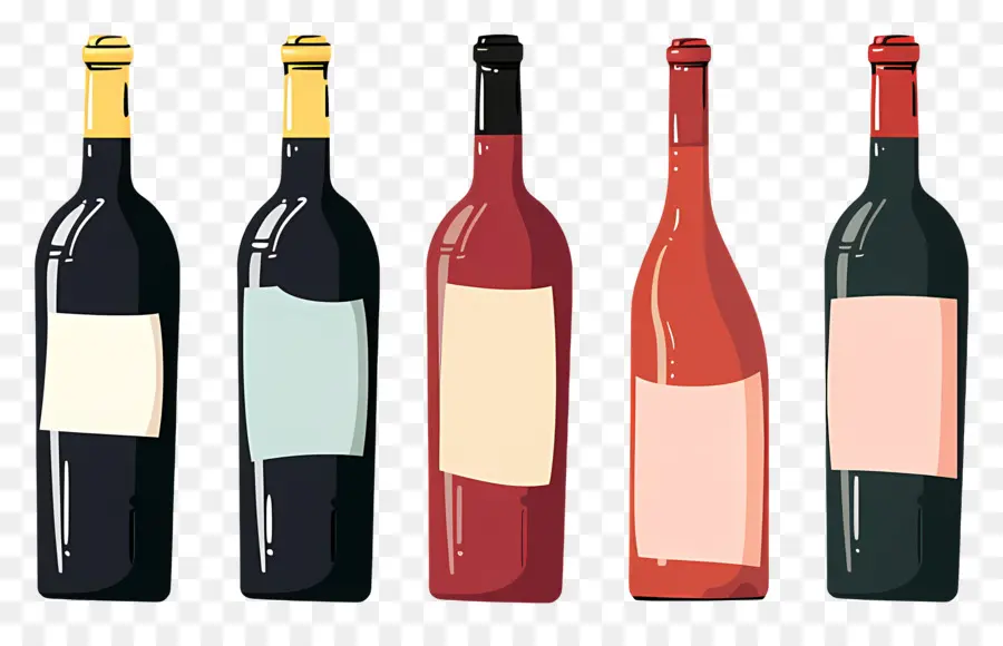 Botella De Vino，Las Botellas De Vino PNG