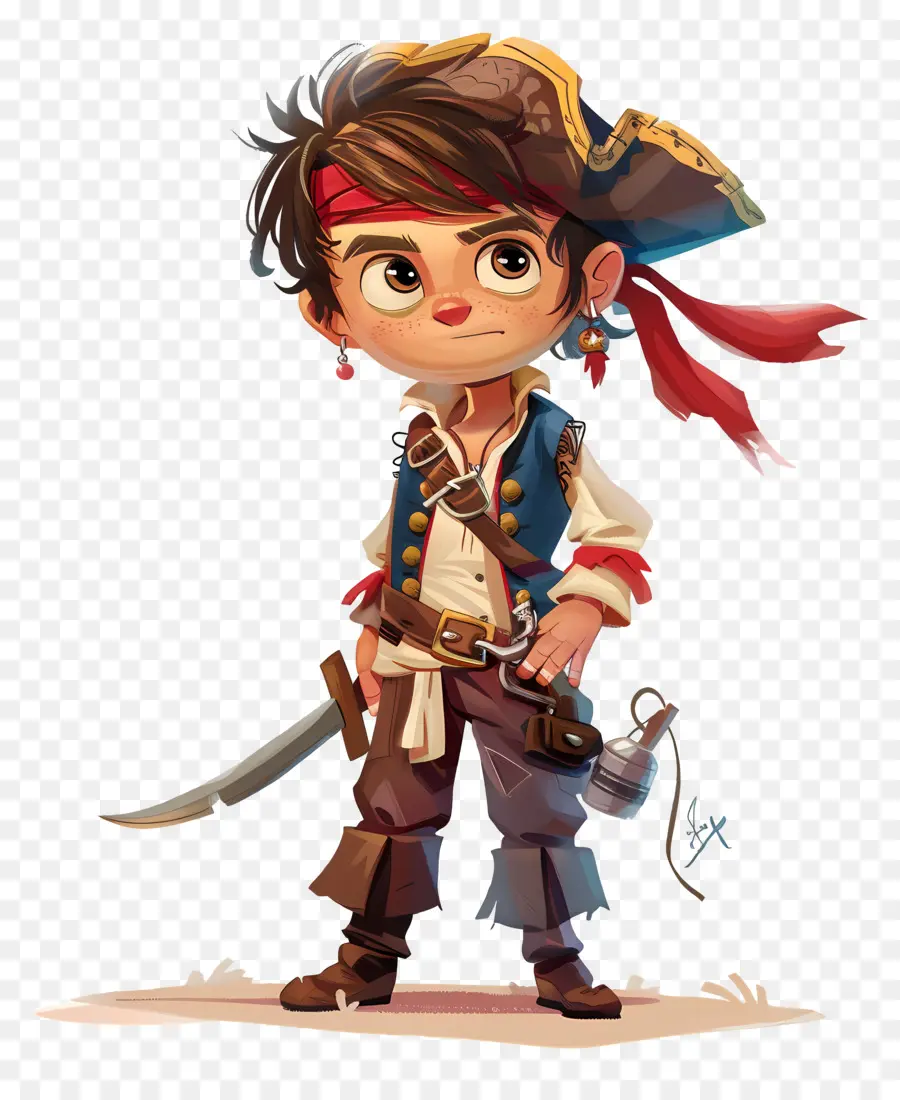 Pirata，Atuendo Pirata PNG