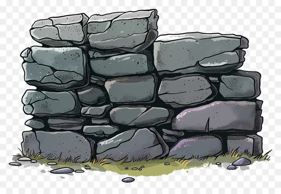 Muro De Piedra，Pared De Roca PNG