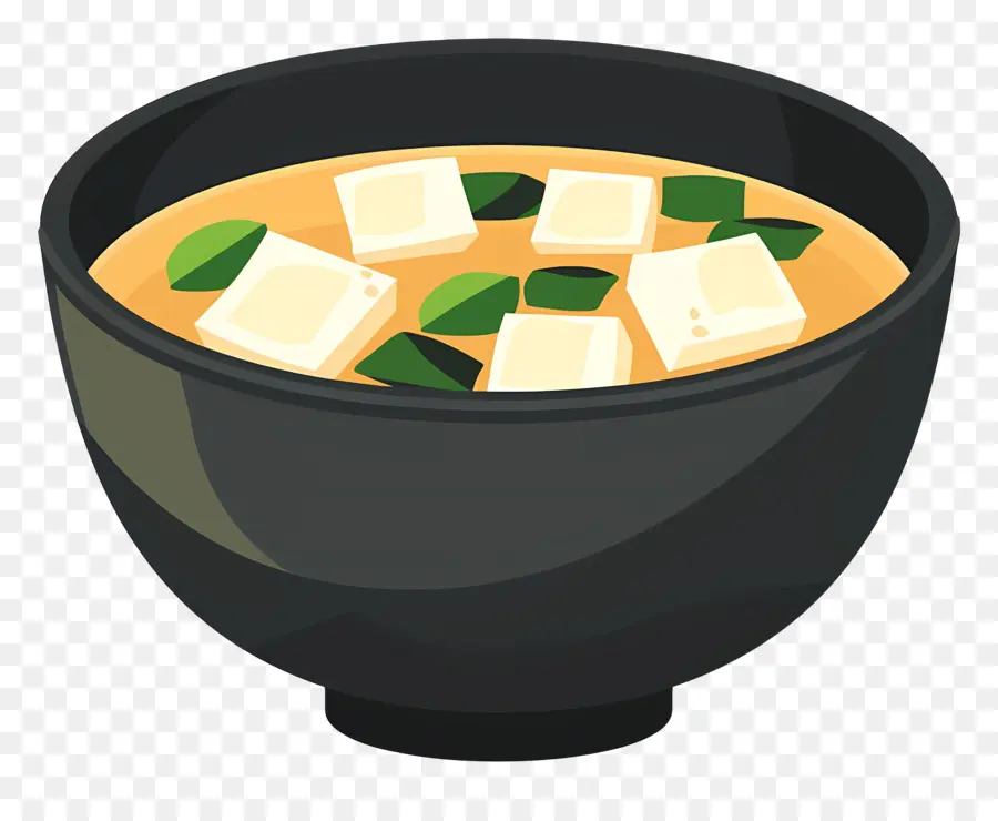 Sopa De Miso，El Queso De Soja PNG