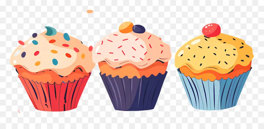 Panecillos，Cupcakes PNG