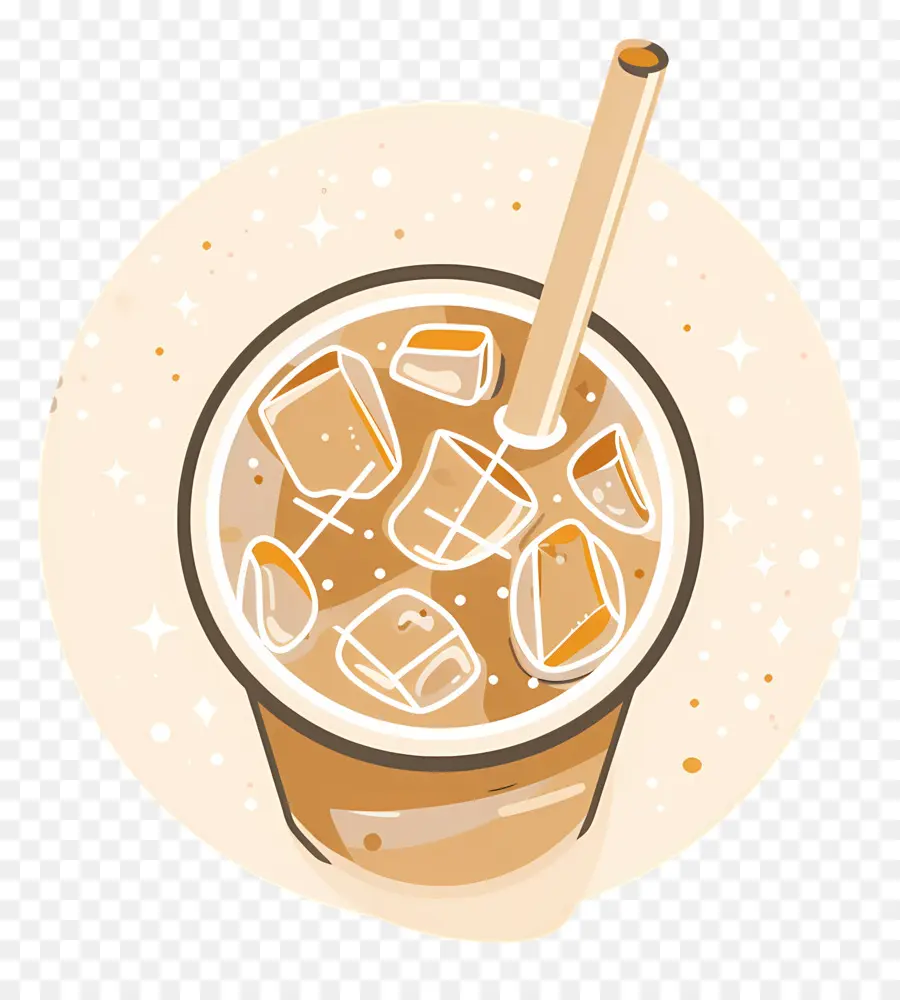 Café Helado，Bebida Refrescante PNG