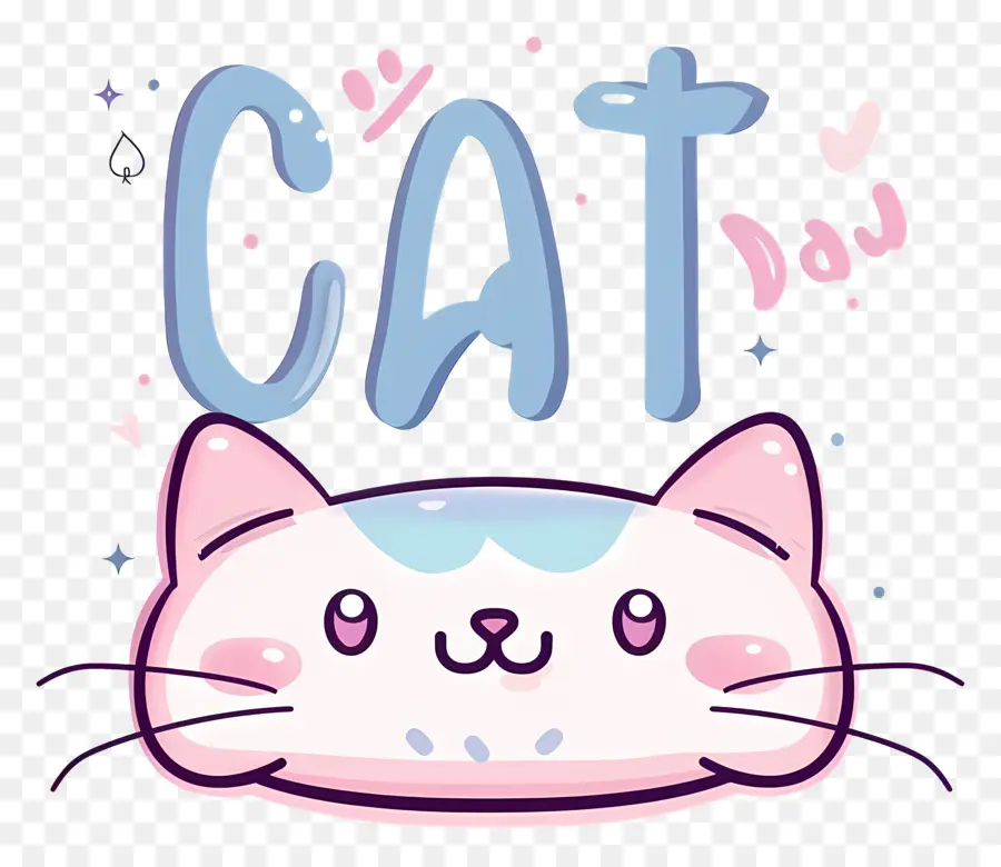 Internacional Del Gato Del Día，Gato De Dibujos Animados PNG