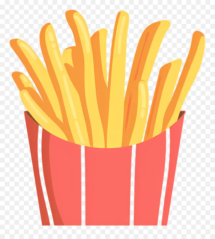 Las Papas Fritas，Comida Rápida PNG