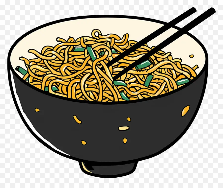 Chow Mein，Fideos PNG