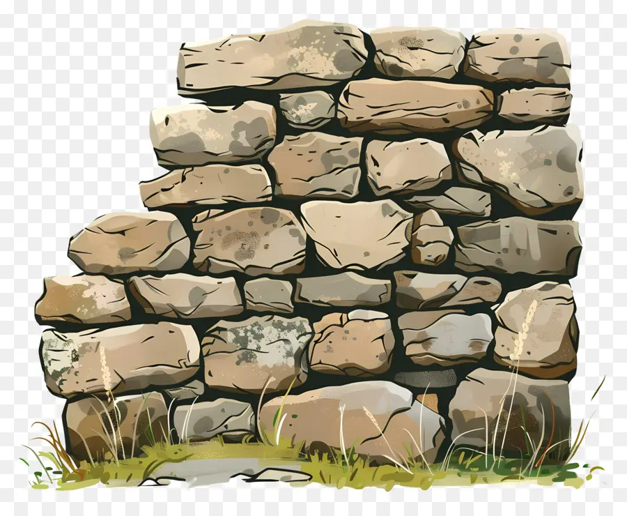 Muro De Piedra，Formación De Roca PNG