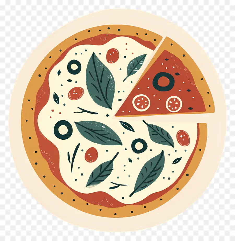 Pizza，Queso Mozzarella PNG