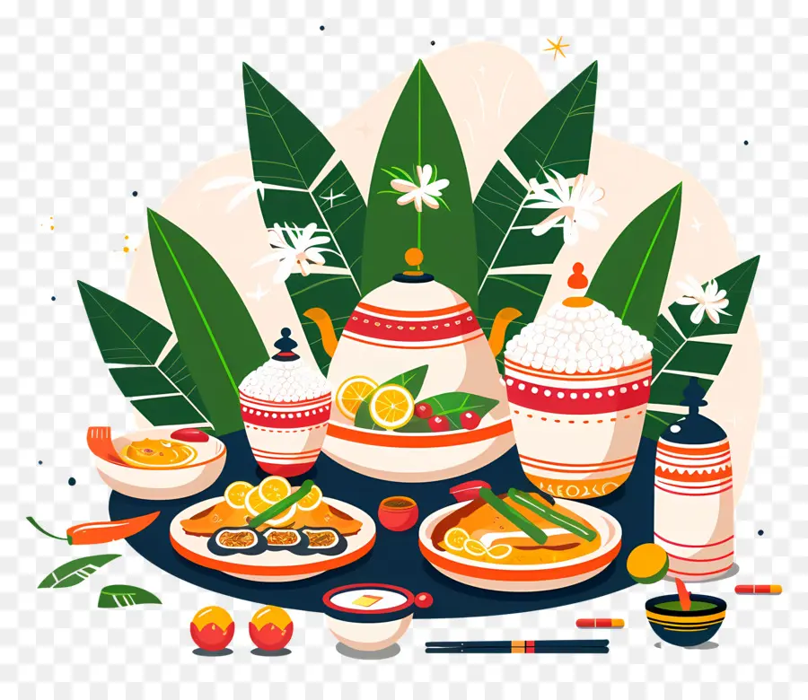 Fiesta De Onam，Cocina Asiática PNG