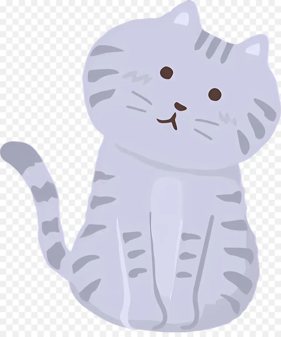 Gato De Dibujos Animados，El Gato Gris PNG