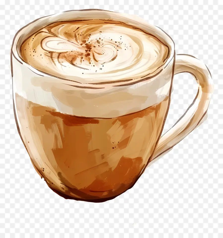 Café，Espuma PNG