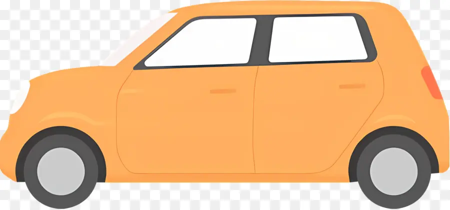 Dibujos Animados De Coches，Orange Coche PNG