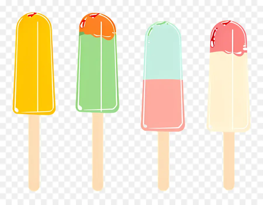 De Paletas，Helados Pops PNG