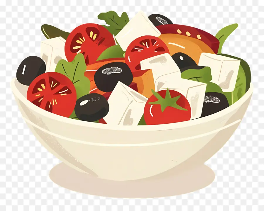 Ensalada Griega，Ensalada PNG