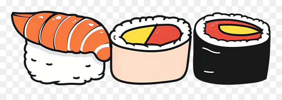 Sushi，Salmón PNG