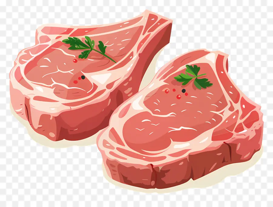 Chuletas De Cerdo，El Filete De Carne PNG