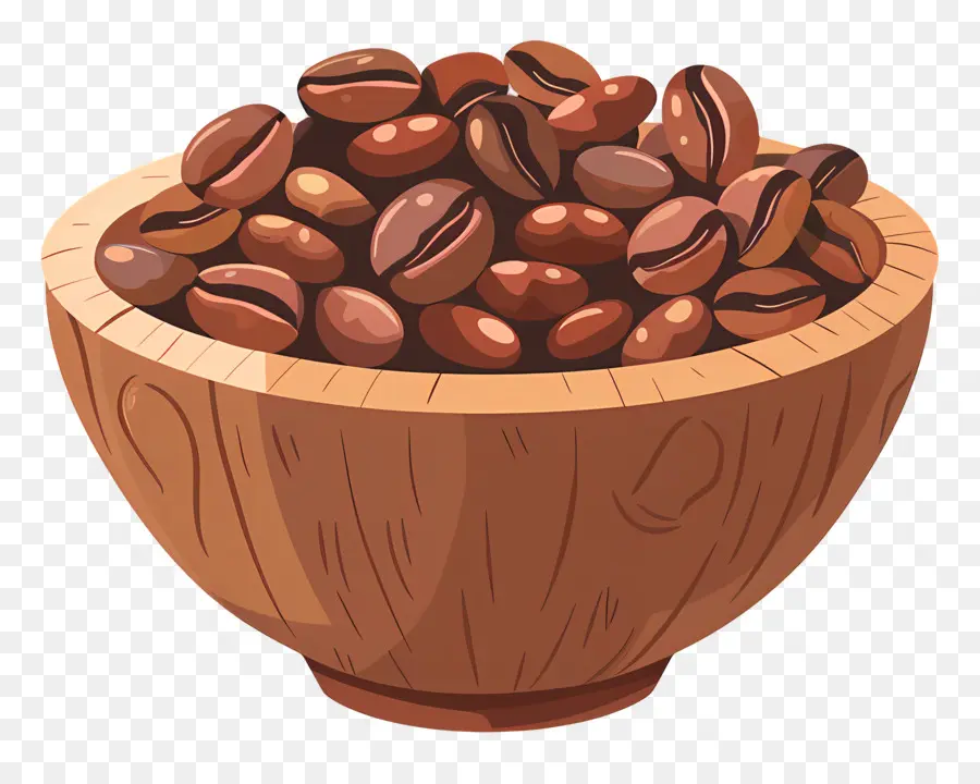 Los Granos De Café，Frijoles Asados PNG