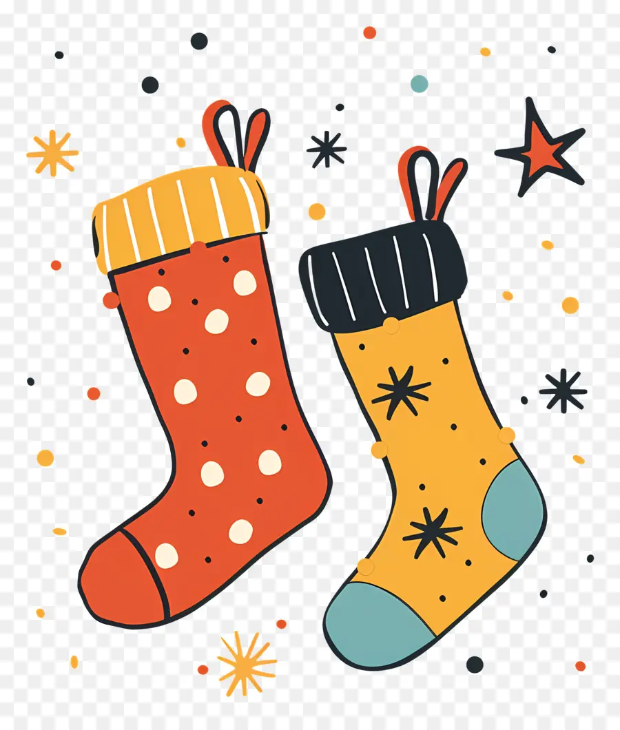 Medias De Navidad，Calcetines De Navidad PNG