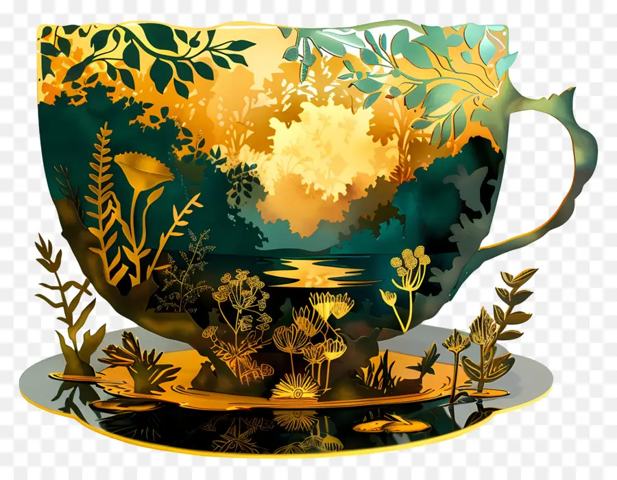 La Taza De Té，Taza De Té PNG