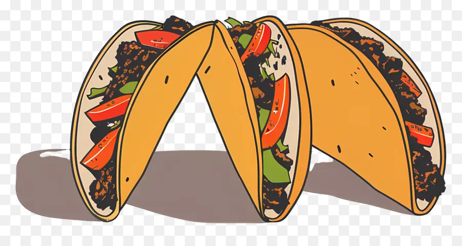 Tacos，La Carne PNG