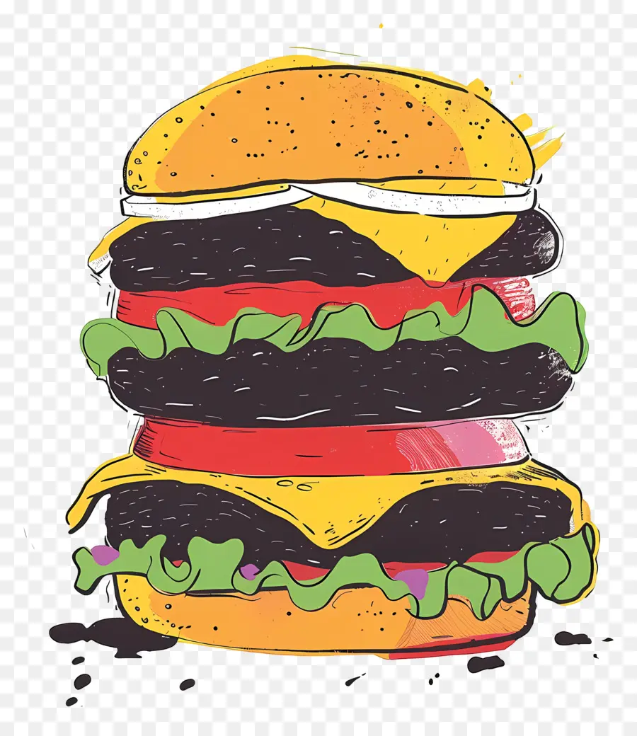 Hamburgo，Hamburguesa Con Queso PNG